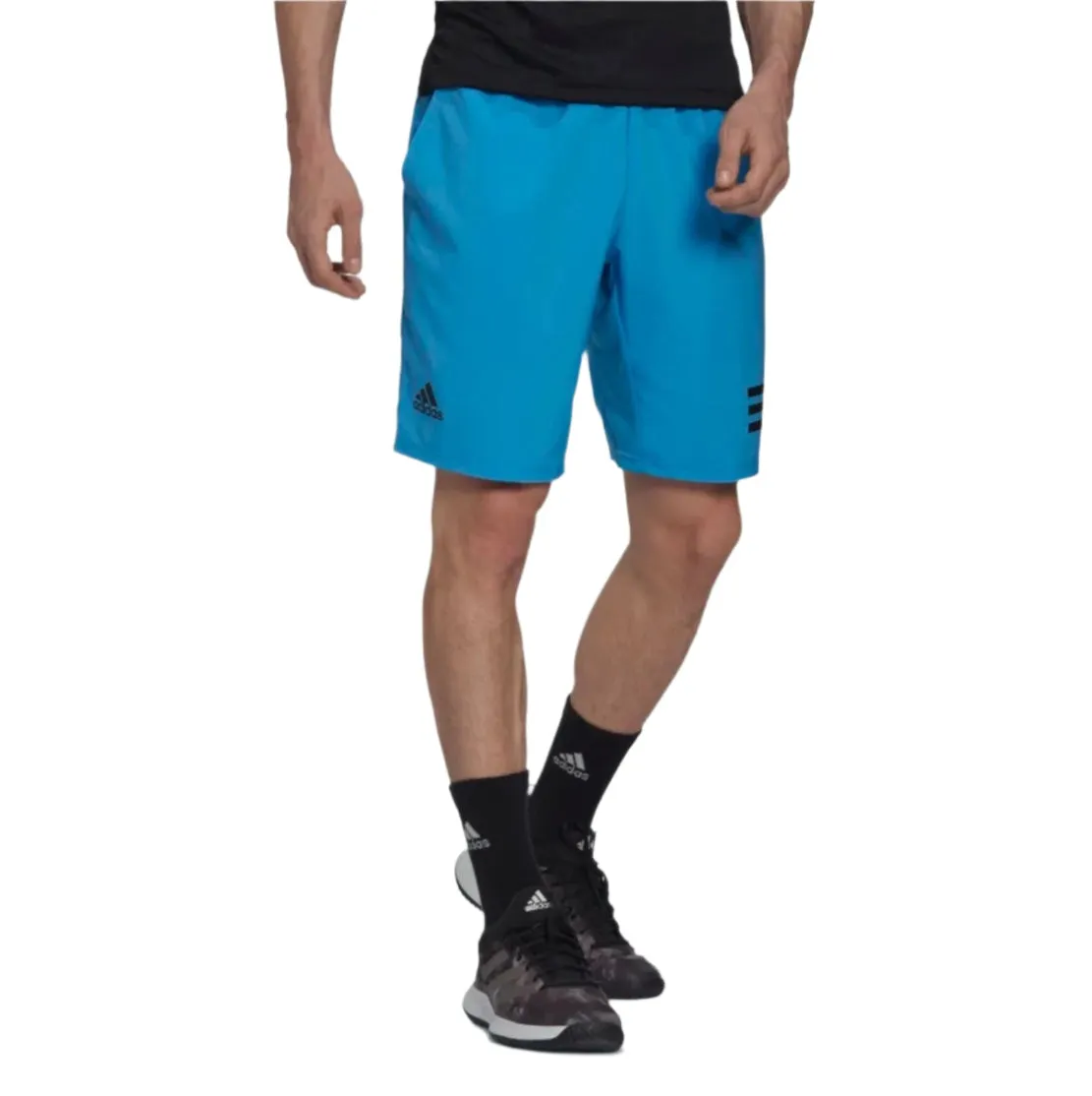 Adidas Club 3-Stripe Shorts (Blue)