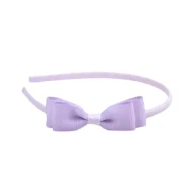 Bow Headband - Lavender