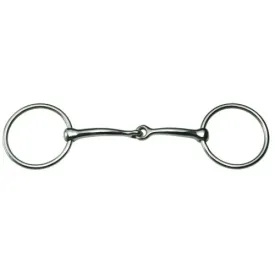 Curved Mouth Loose Ring Snaffle
