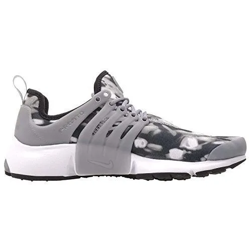 NIKE WOMEN'S WOMEN AIR PRESTO PRINT, STEALTH/ BLACK- WHITE, 8 M US
