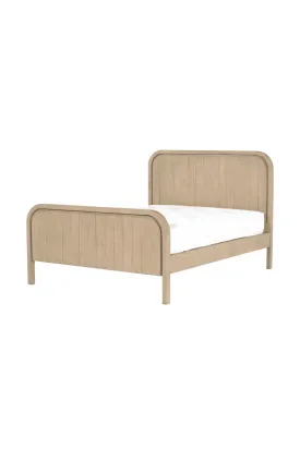 Opera Bed - Scrubbed Teak