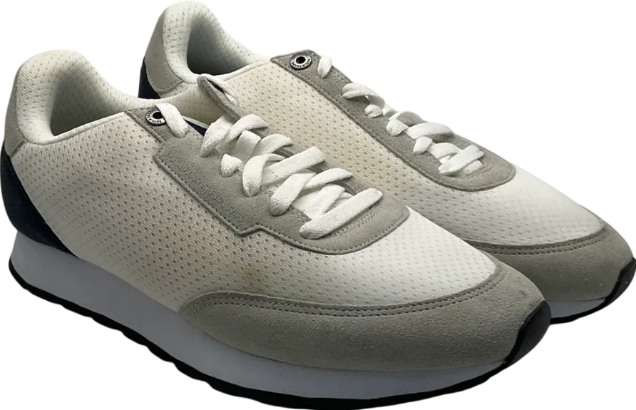 paul & shark Cream Sport Mesh Trainers UK 9 EU 43 👞