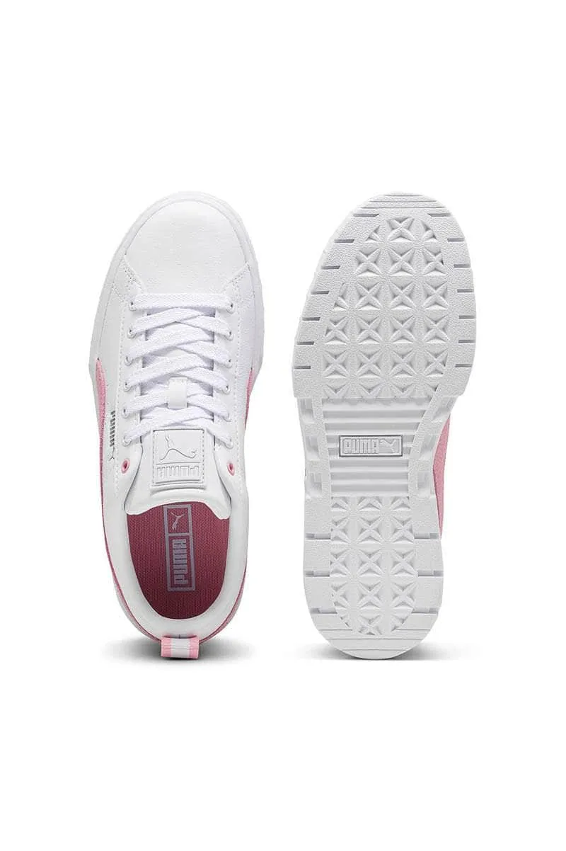 PUMA Mayze Lth White Pink Sneaker