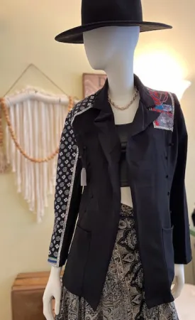 Strong Shoulders Bling Blazer