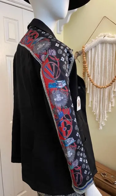 Strong Shoulders Bling Blazer