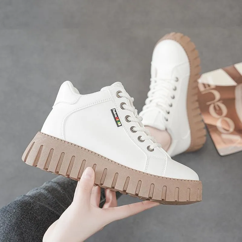 Waterproof Leather Vintage Shoes