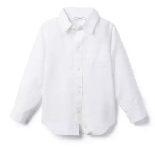 White Linen Shirt
